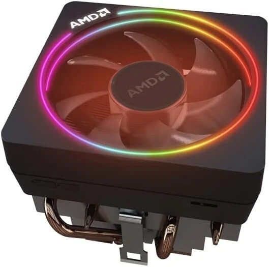 New AMD Wraith Prism Copper Pipes aRGB CPU Fan Heatsink AM4 AM5