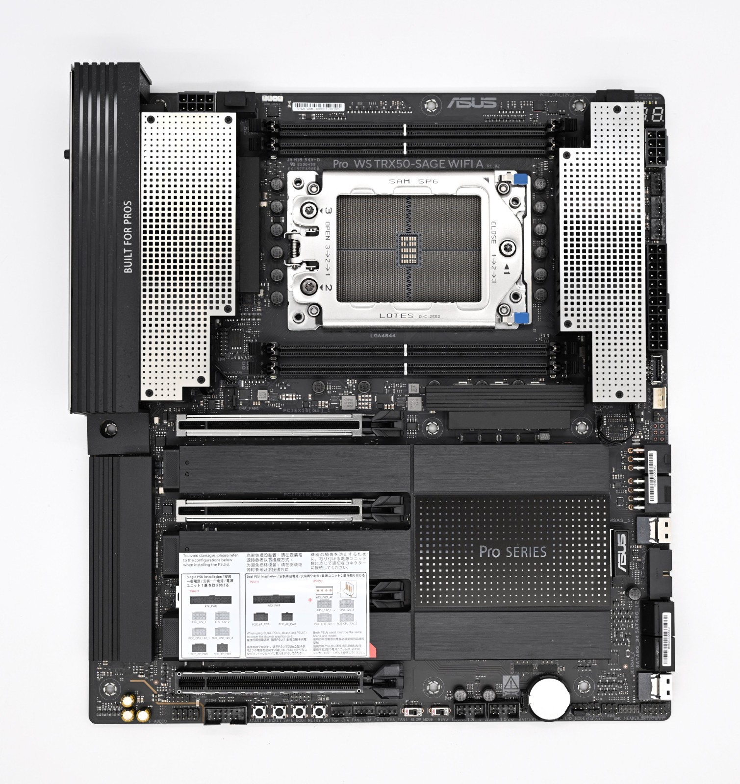 ASUS Pro WS TRX50-SAGE WIFI A sTR5 Threadripper DDR5 CEB Motherboard WiFi 7