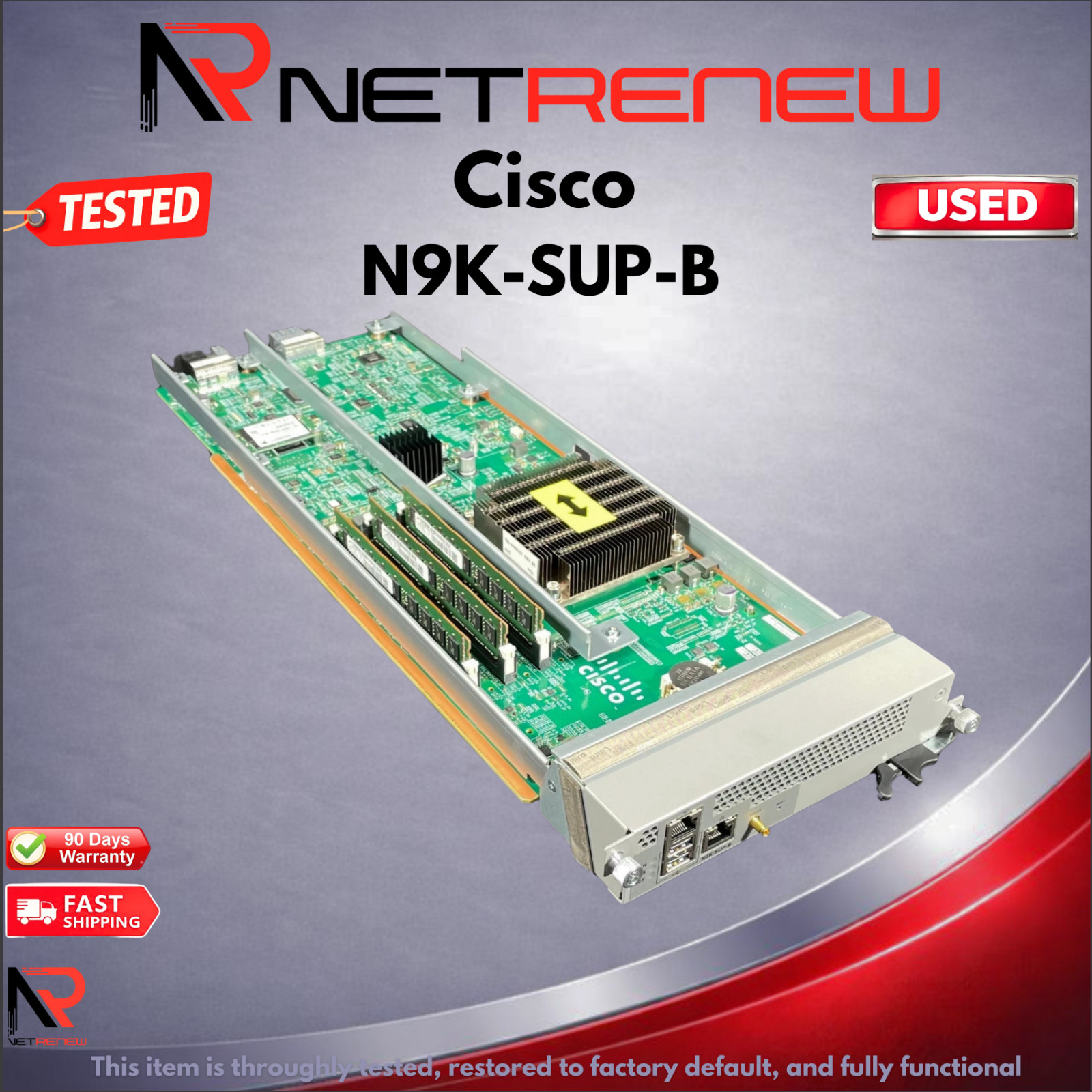 Cisco Nexus 9500 N9K-SUP-B Supervisor Module