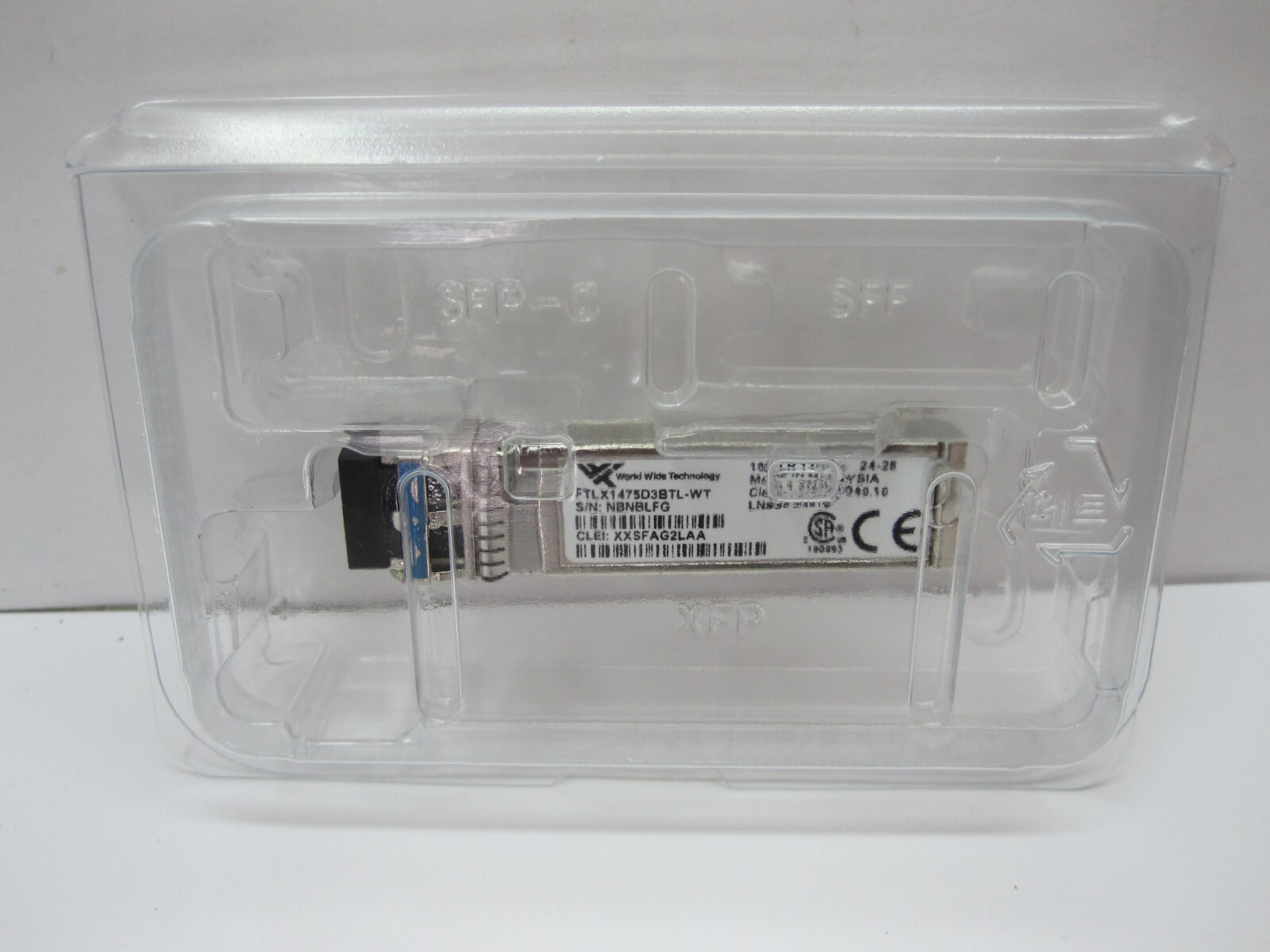 World Wide Technology FTLX1475D3BTL Transceiver Module 10G-LR 1310nm, FINISAR