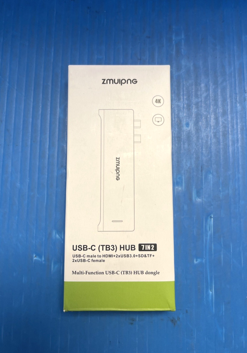 NEW ZMUIPNG Multi-Function USB-C (TB3) HUB 7in2 Dongle For Macs ZM1818 (G1-3A)