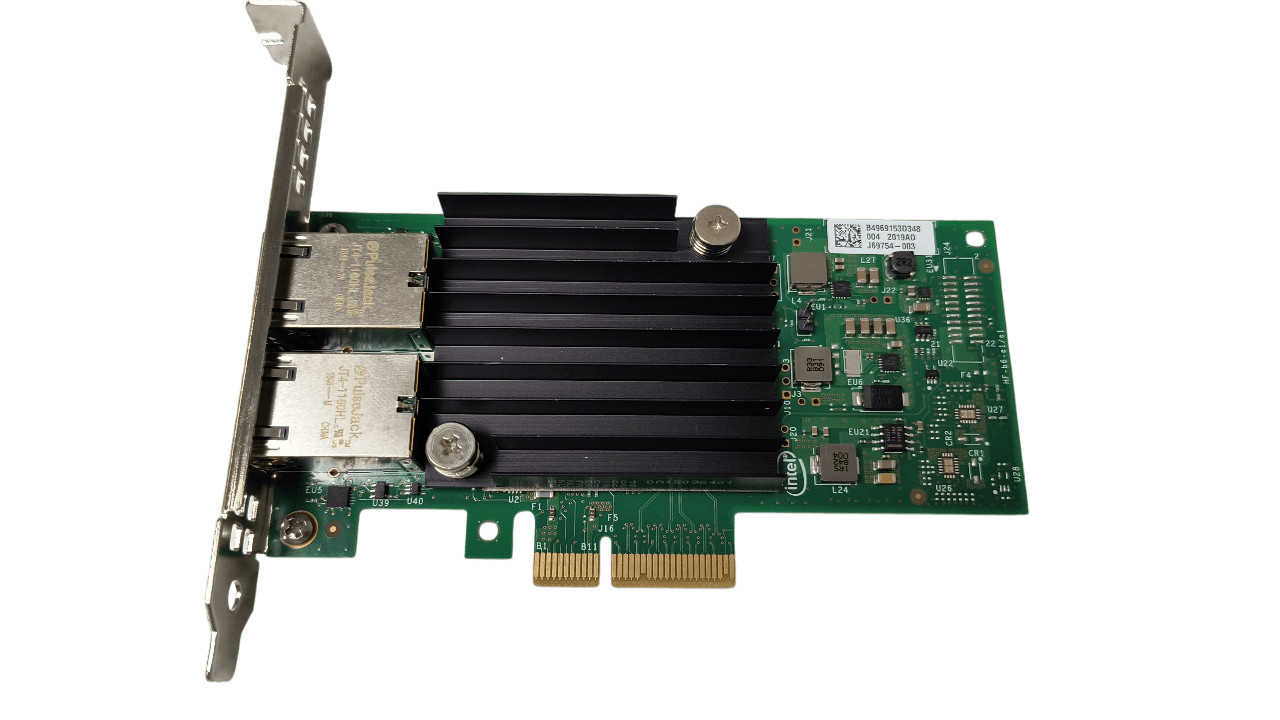 Dell 4V7G2 Intel X550-T2 Dual Port 10GB RJ-45 Network Adapter Full Height