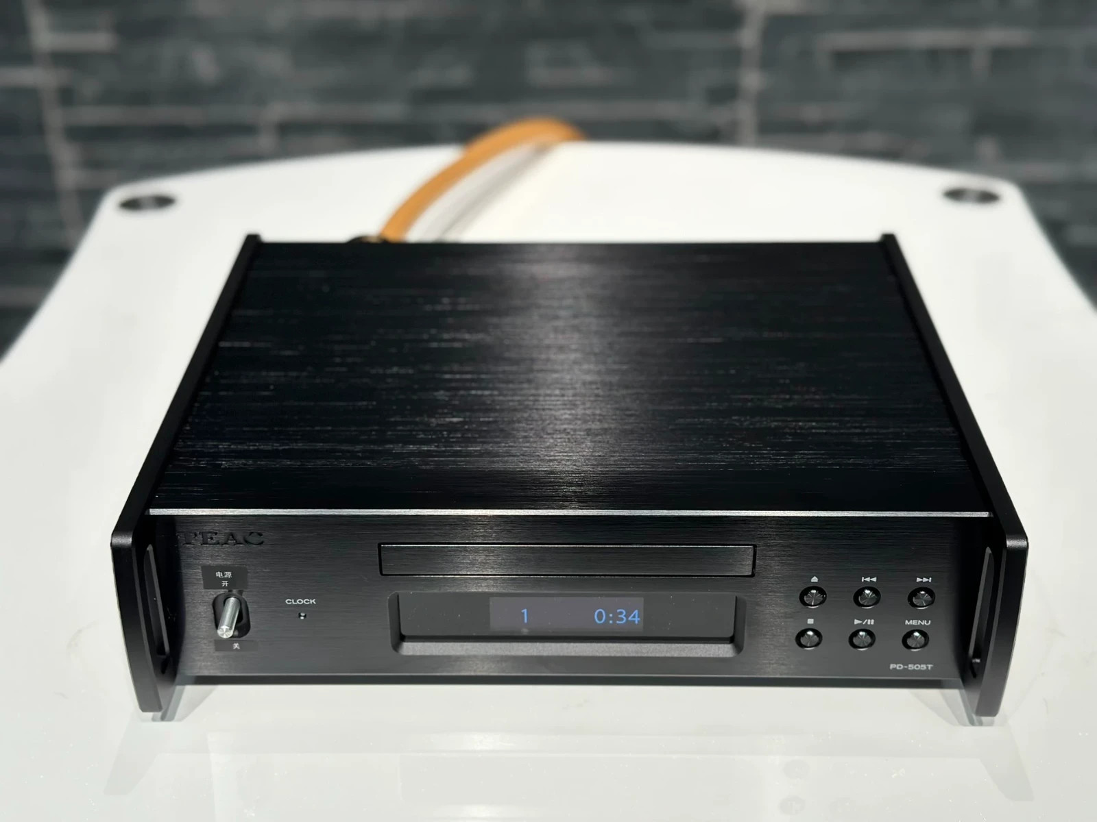 1PCS Used TEAC PD-505T Pure CD turntable Fast transportation