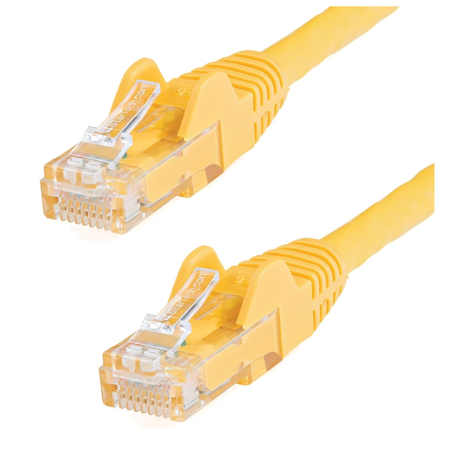 StarTech 2ft Ethernet Cable - Yellow CAT 6 Gigabit Ethernet Wire -250Mhz 100W...