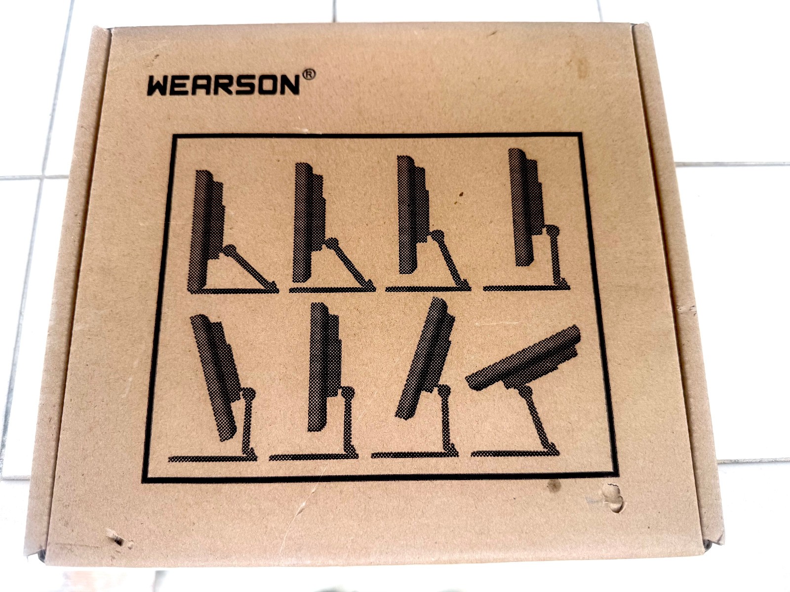 Wearson WS-03A Adjustable Vesa Desk Stand New Unopened Box