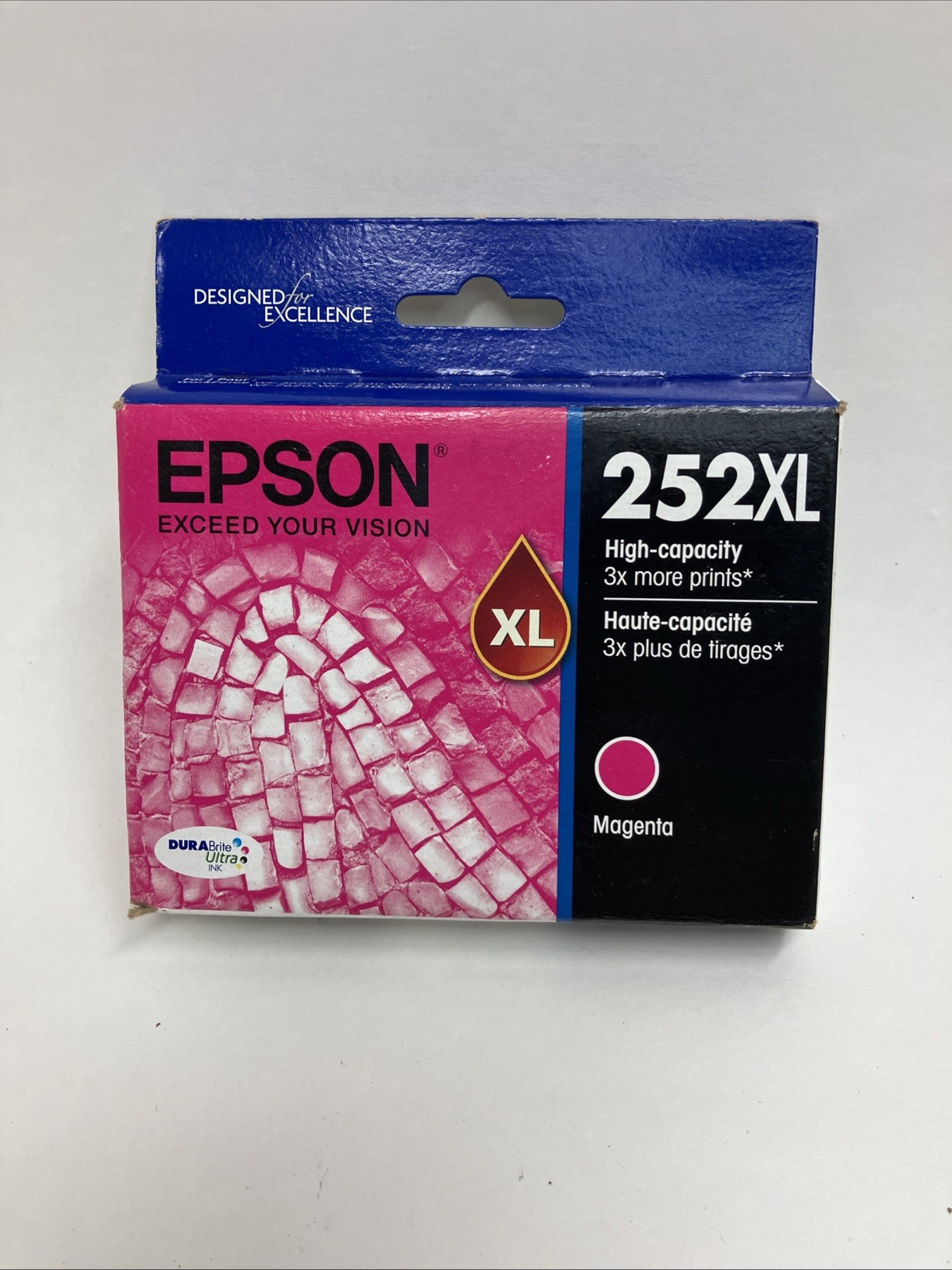Epson 252XL Magenta High Capacity Ink Cartridge EXP 05/2023