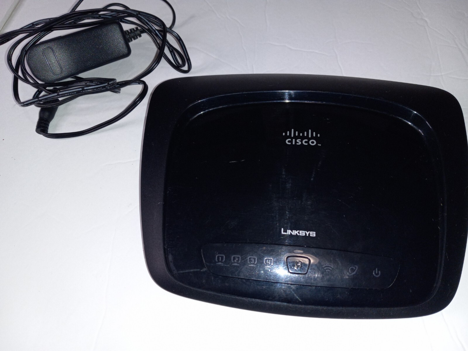 Cisco Linksys WRT110 RangePlus Wireless-G WiFi Router TESTED WORKS