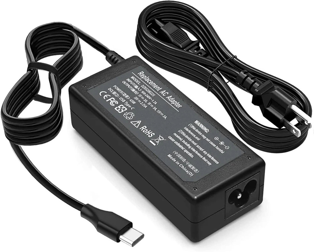 45 Watt USB C Chromebook Charger