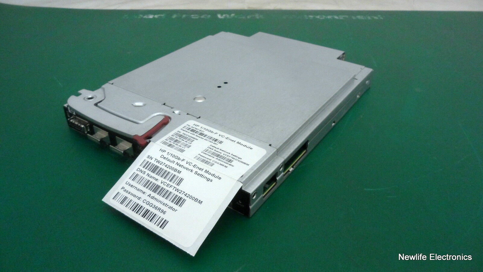HP 447103-001 Base 1/10Gb-F Virtual Connect Ethernet Module 447047-B21