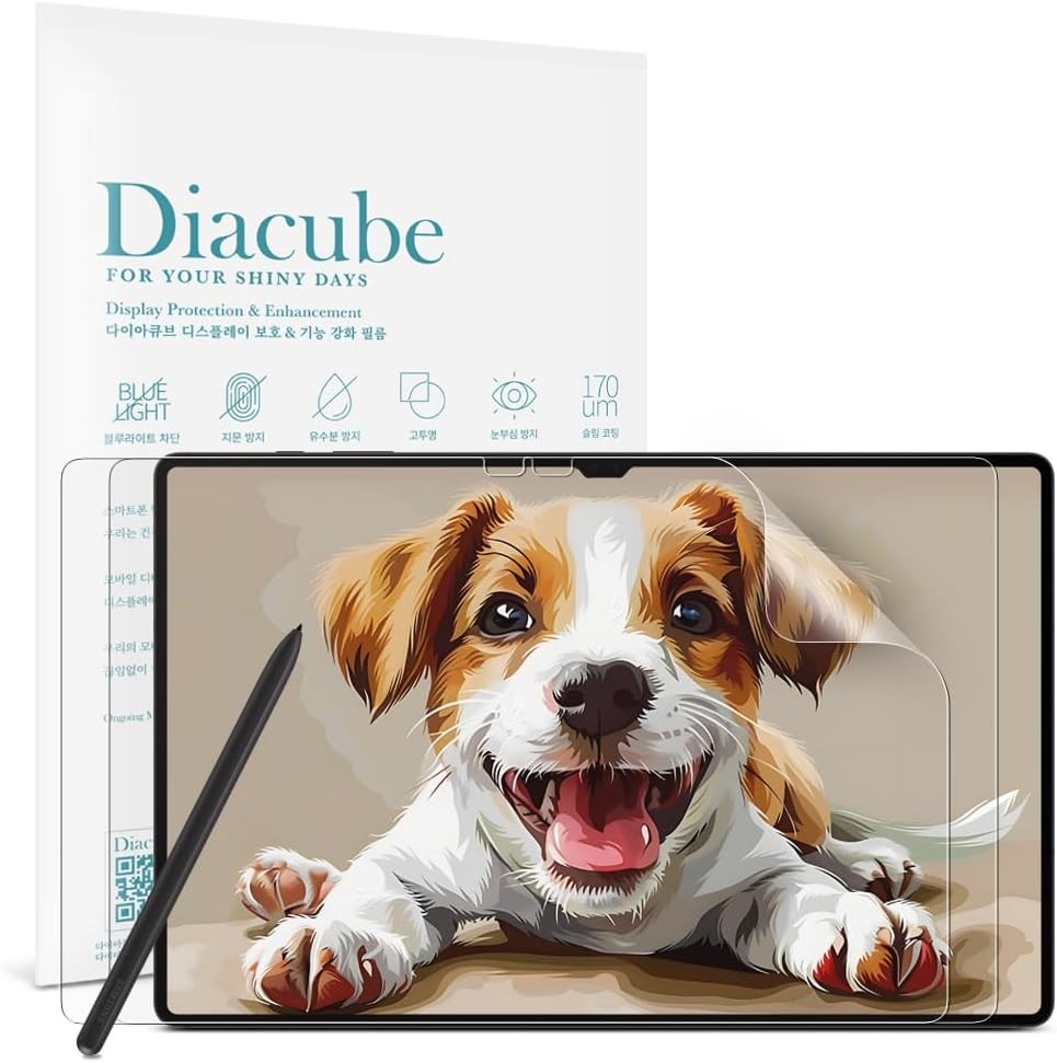 2-Pack Samsung Galaxy Tab S10 Ultra 14.6" Paperfeel Screen Protector, Anti-Glare