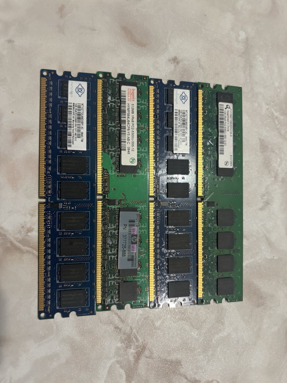 Ram 4 pieces 