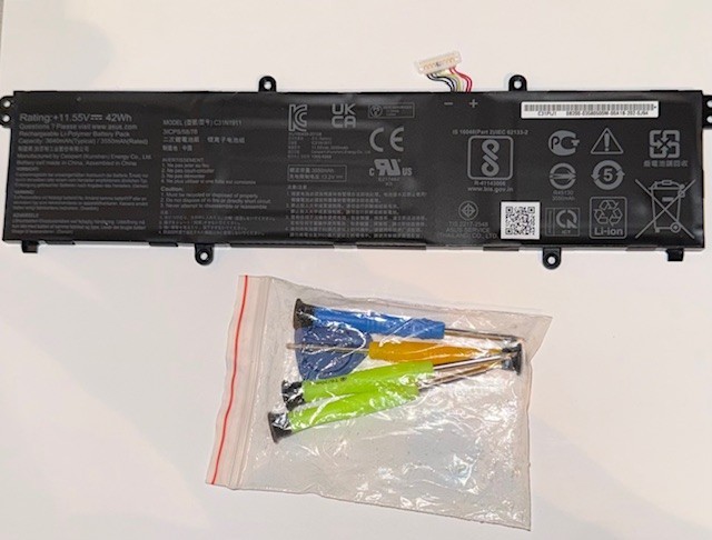 New Genuine 3640mAh B31N1911 Laptop Battery for Asus Vivobook F1502Z F1502ZA