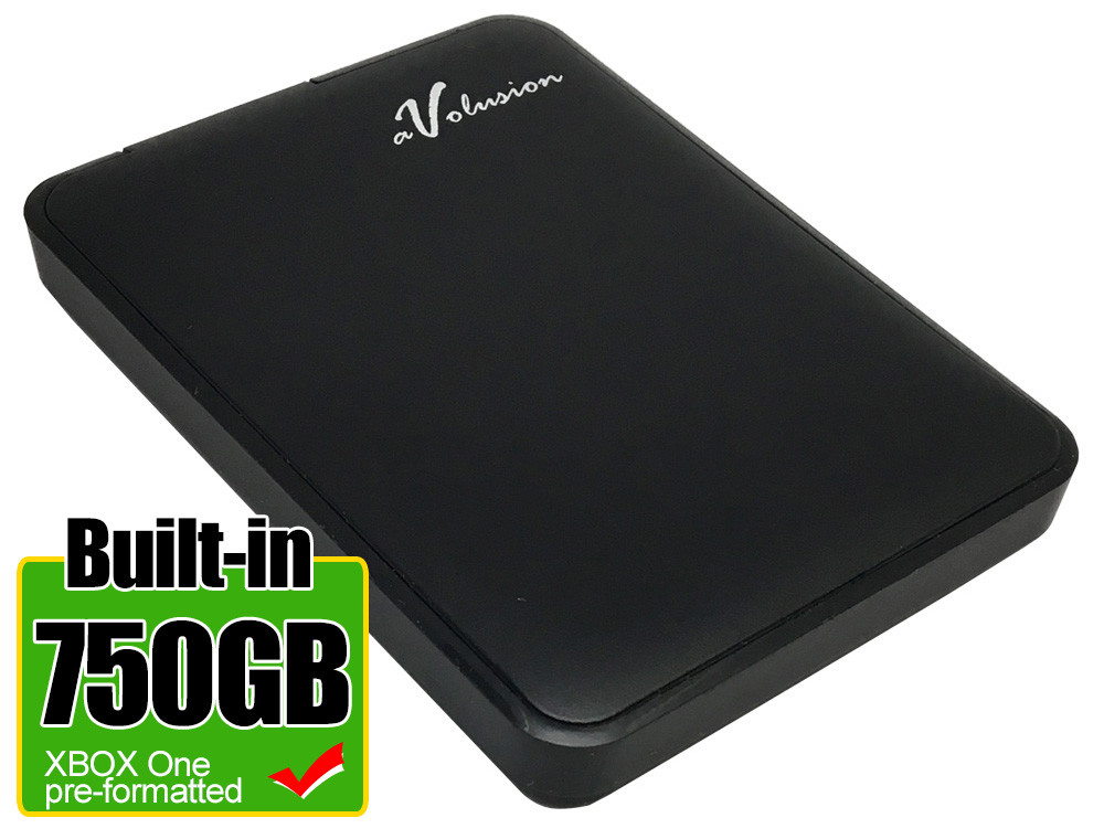 Avolusion 750GB USB 3.0  (XBOX One Pre-Formatted) External XBOX One Hard Drive