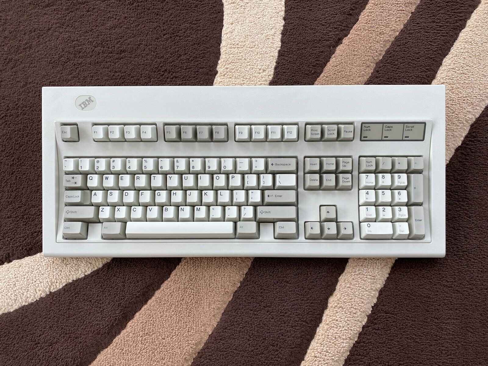 RESTOCKED REPLACEMENT IBM Model M F Keycaps PARTS AT XT M122 M101 4704 Keyboard