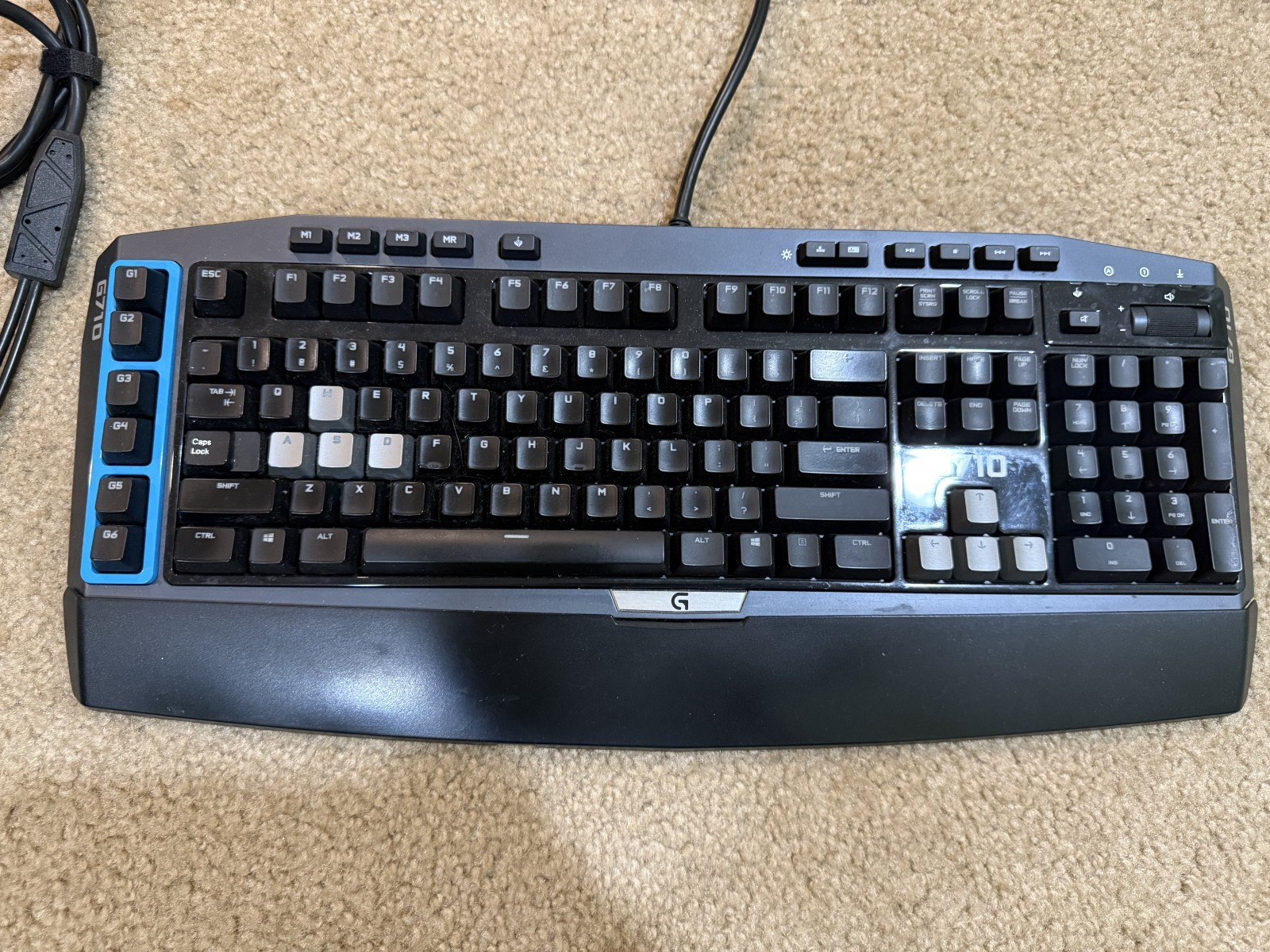 Logitech G710 Mechanical Gaming Keyboard - Tested & Working