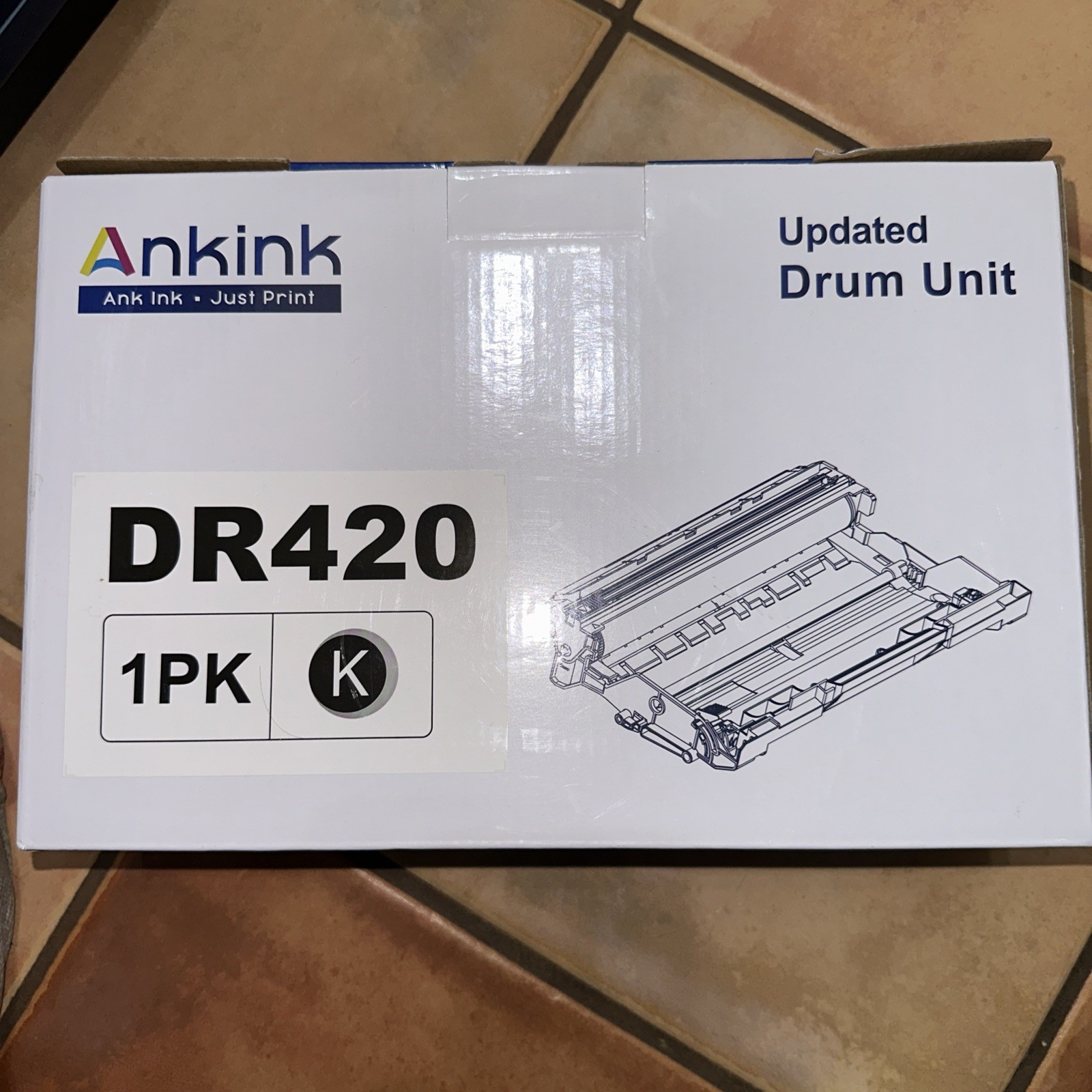 DR420 Drum Unit For Brother Laser Printers 1 Pack (New Sealed)