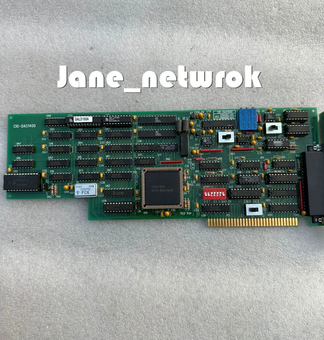 1PC USED ISA Data communication card CIO-DAS1400 Fast Shipping By FedEx or DHL