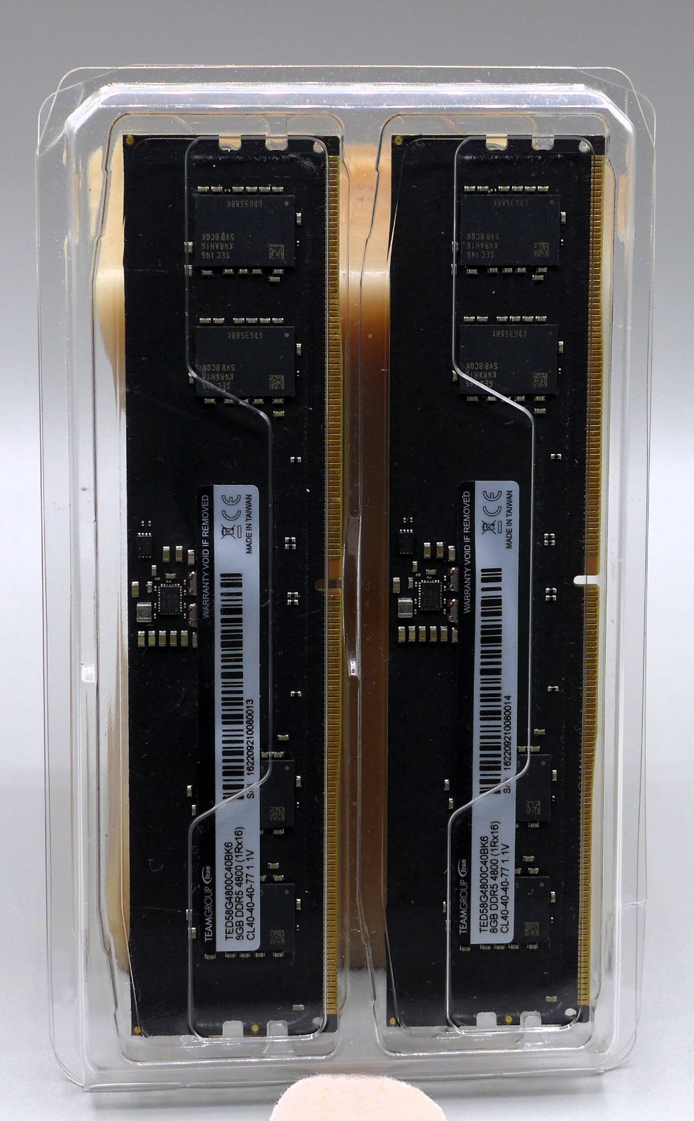 TeamGroup Elite DDR5-4800 16GB 40-40-40-77 TED58G4800C40BK6