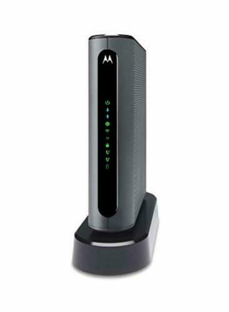 Motorola MT7711 24X8 Cable Modem and AC1900 Dual Band Wi-Fi Gigabit Router 2...