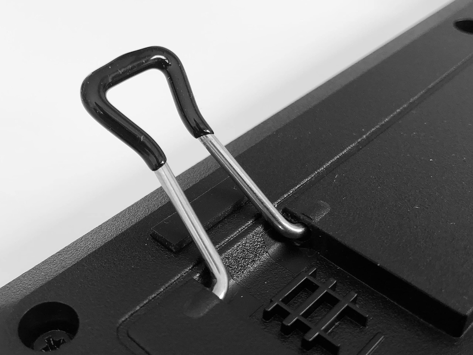 Computer Keyboard Feet 2 Pcs - Grip Small Ergonomic Tilt Stand Clips to Prop ...
