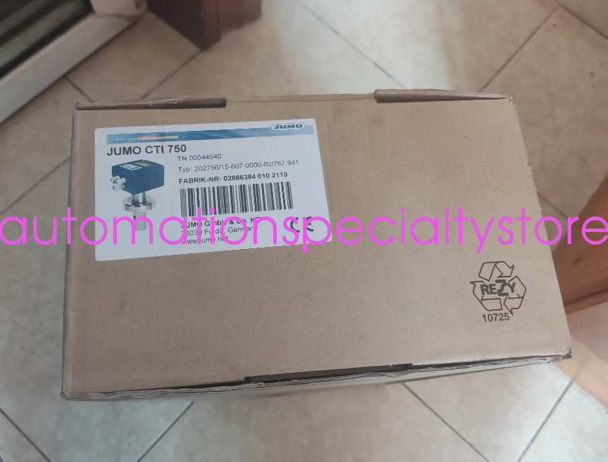 JUMO CTI-750 202756/15-607-0000-82/767.941 New Conductivity meter Via DHL/ Fedex