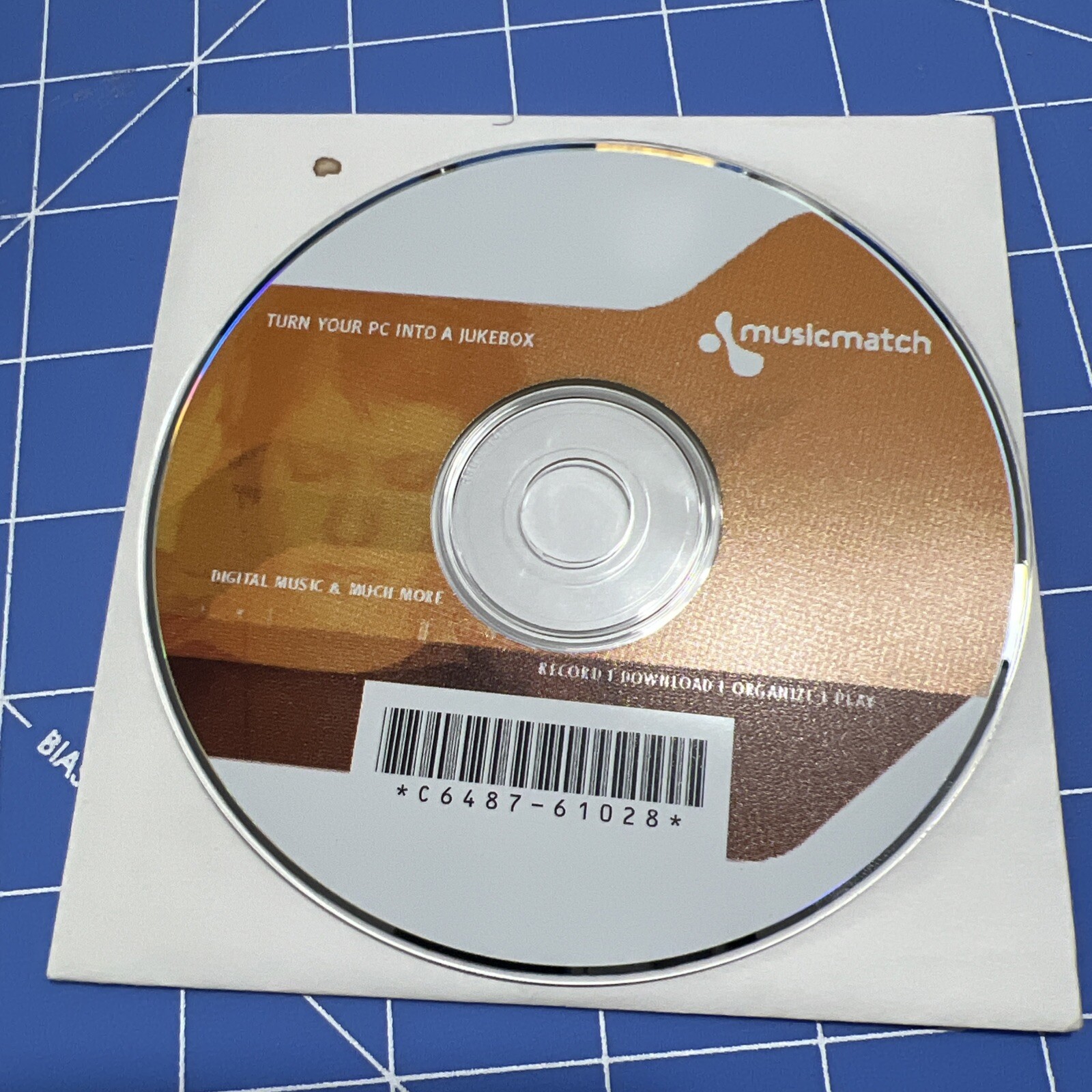 MusicMatch PC Software Turn Your PC Into A Jukebox Vintage Software CD