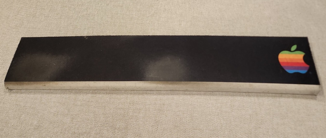 RARE 70's 80's Apple Macintosh Keyboard Rest Vintage Apple Rainbow