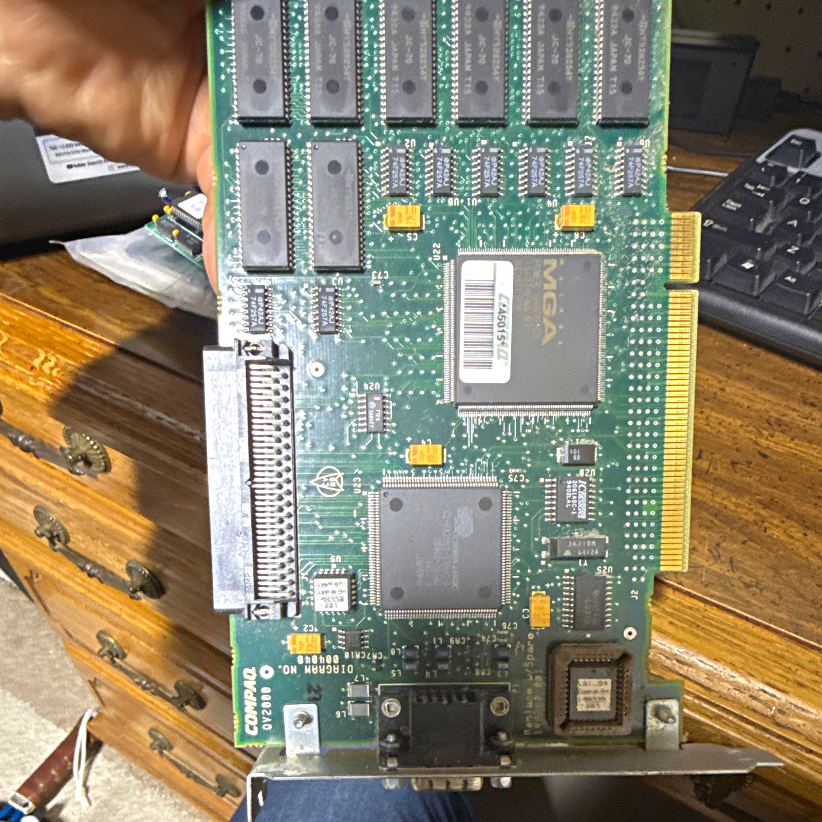 Compaq Cirrus Logic CL-PX2085 VLB VGA Video Card 2MB VRAM Multi-Monitor