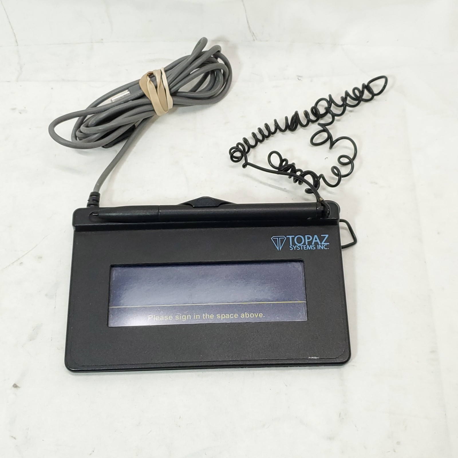 Topaz Systems T-S460-HSB-R SigLite 1x5 USB Signature Pad Pre-owned