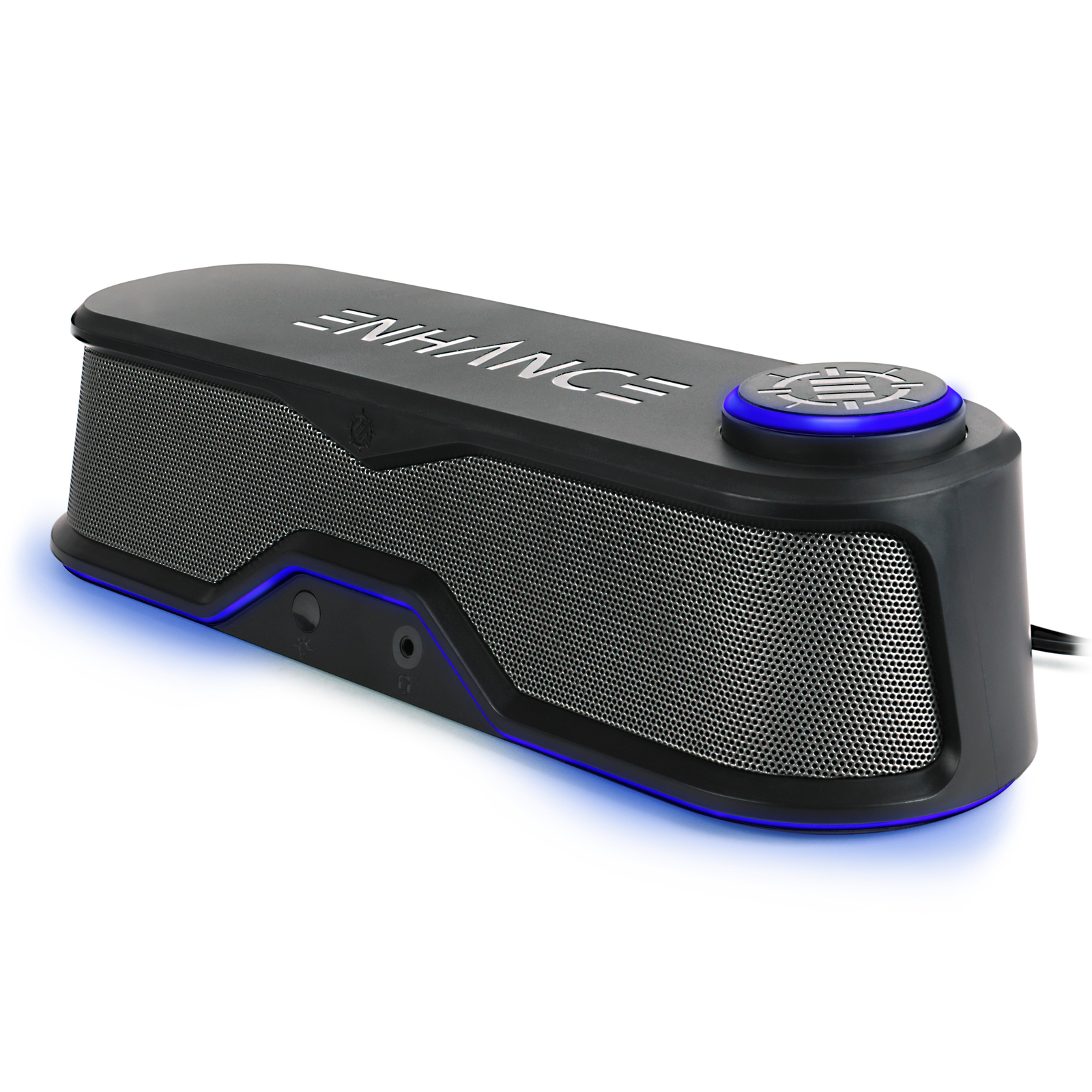 ENHANCE SB1 Computer Soundbar - Stereo Sound Computer Speakers, USB| 3.5mm AUX