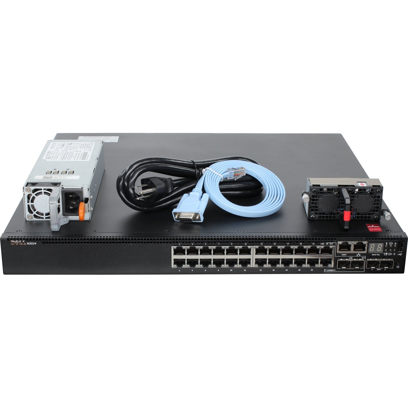 Dell Networking N3024 24P 1GbE 2P 10GbE SFP+ Switch