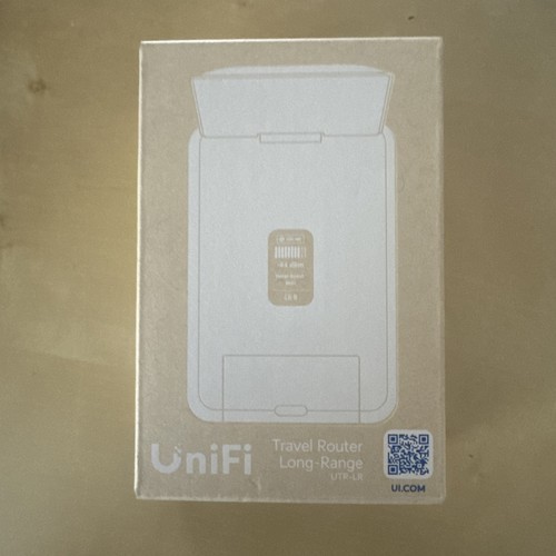 Ubiquiti UniFi Travel Router Long Range UTR-LR *sealed Brand New* White