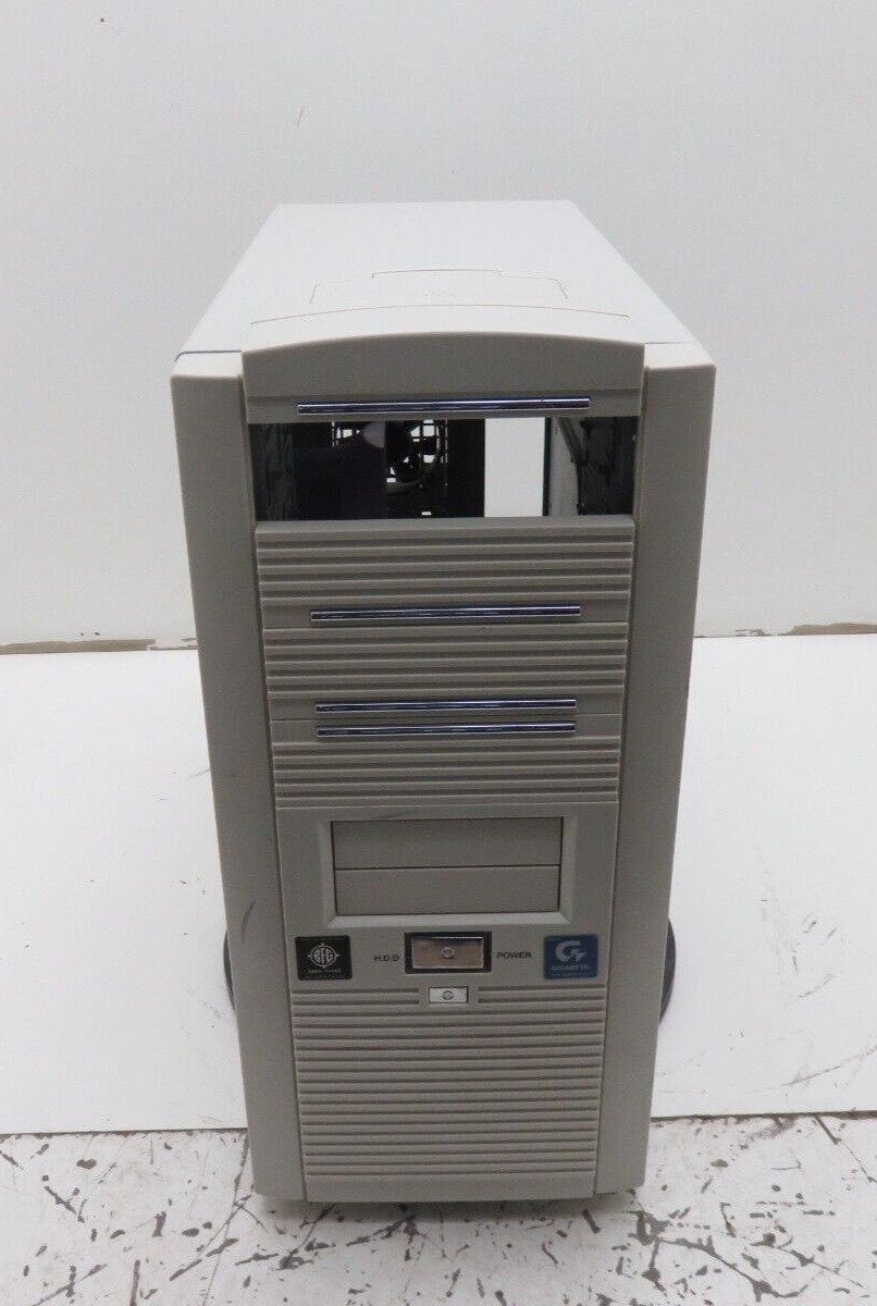 Vintage ATX Desktop PC Case Beige Sleeper Gaming Case