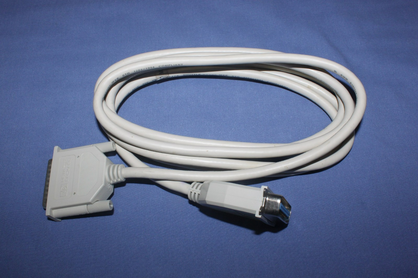 Genuine HP 10-Foot 10 Ft IEEE 1284 Parallel Printer Cable C2951A — Brand NEW
