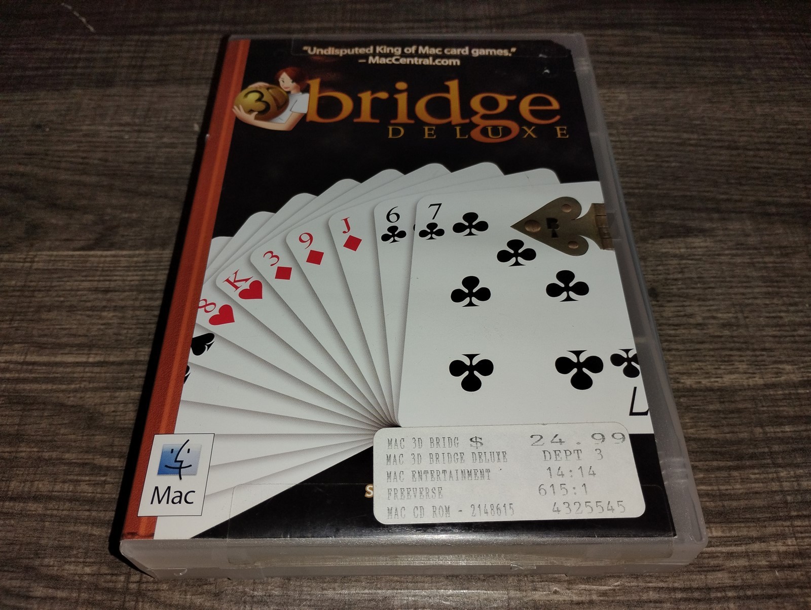 3D Bridge Deluxe Mac CD-ROM 2005 Freeverse Software Apple Power Macintosh G3 OSX