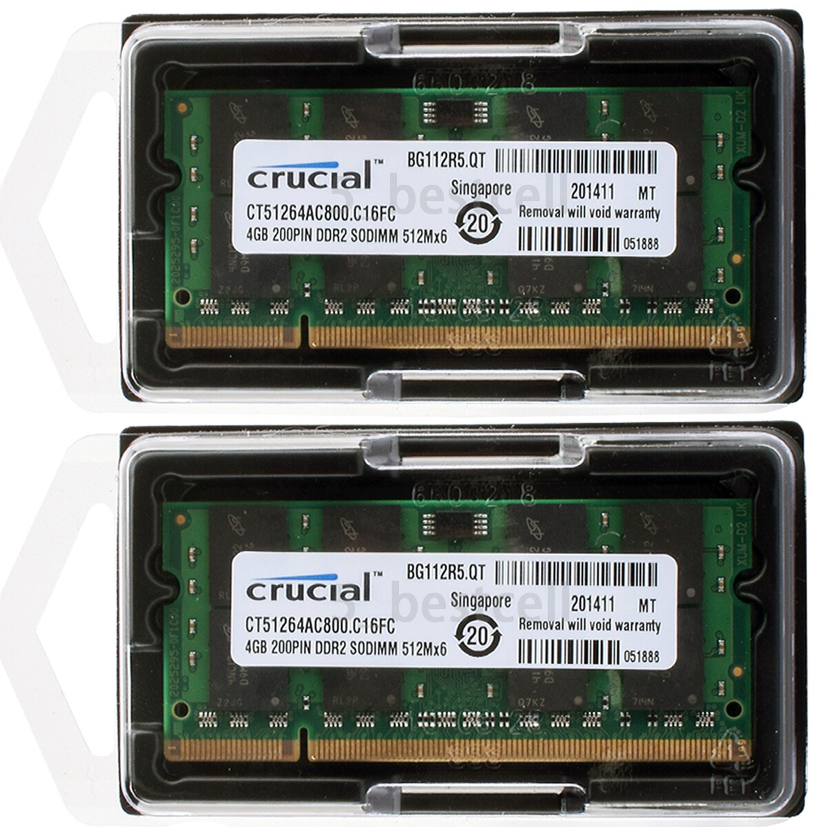 DDR2 4GB 8GB(2*4GB) PC2-6400 800 MHz 200PIN PC2-5300 Laptop SO-DIMM RAM lot