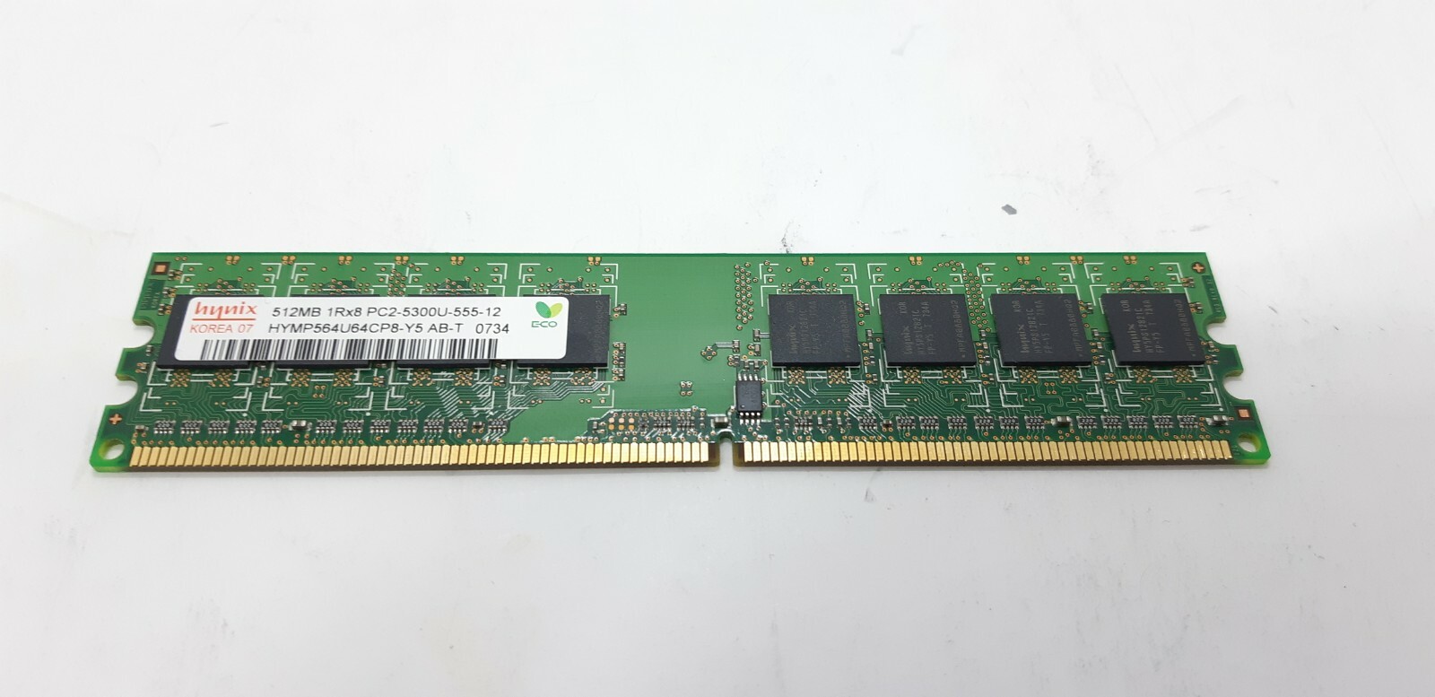 Hynix HYMP564U64CP8-Y5 AB-T 512MB DDR2 SDRAM PC-5300  Desktop Memory