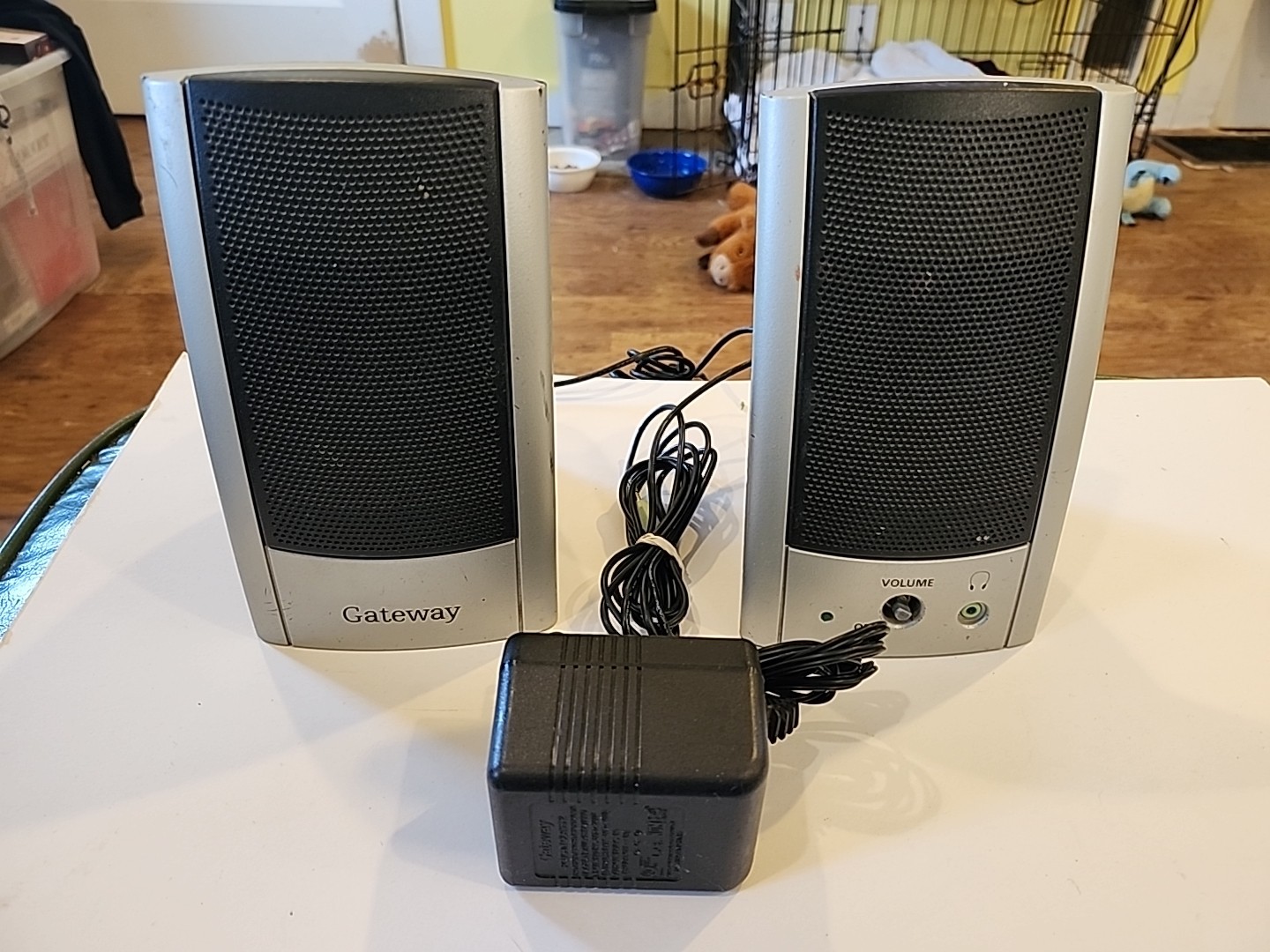 Diamond Audio GATEWAY G-MAX 2000 Computer Desktop Speakers w Pwr Supply Tested