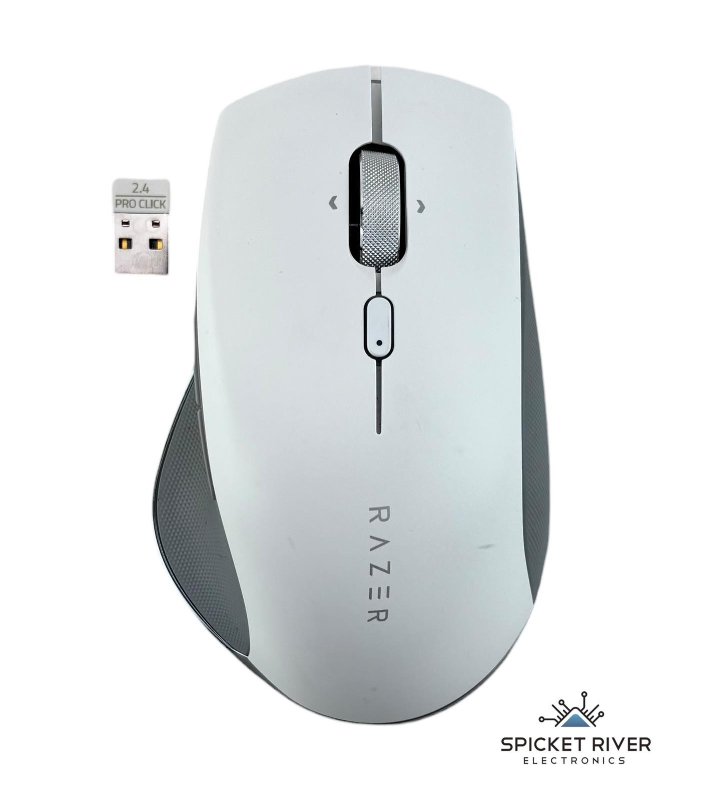 Razer Pro Click Wireless Ergonomic Mouse WiFi / Bluetooth - White RZ01-0299
