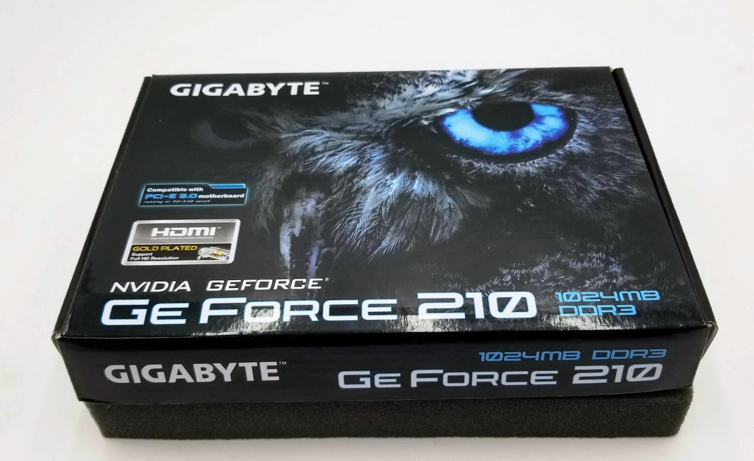 GIGABYTE NVIDIA GeForce 210 GV-N210D3-1GI  DUAL-LINKDVI/D-SUB/HDMI