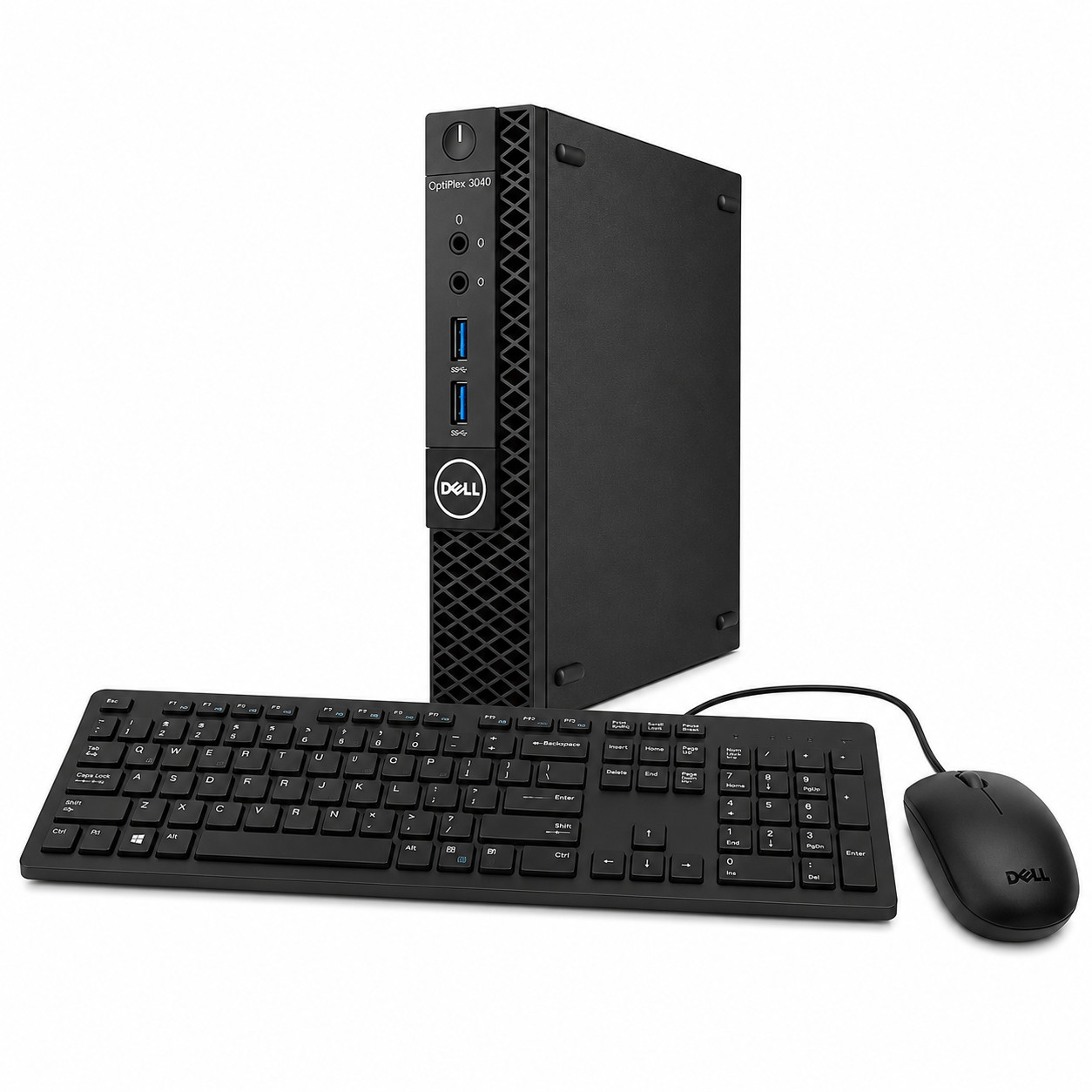 Dell Micro PC Bundle | Intel i3 6th Gen | 8GB RAM | 256GB SSD | Windows 11 | KM