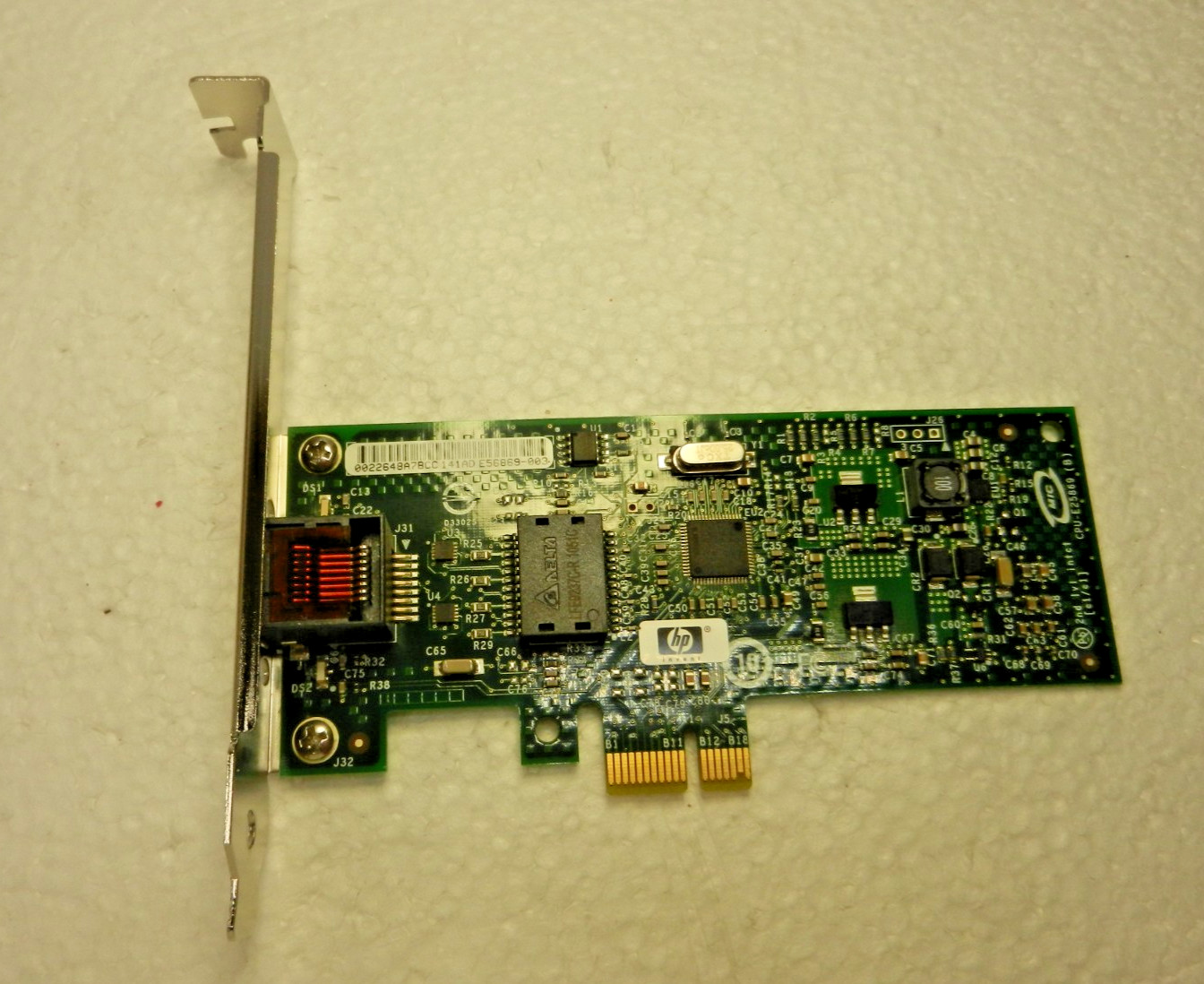HP NC112T PCIe Gigabit Network Card - Intel 82574L - Full Height 503827-001