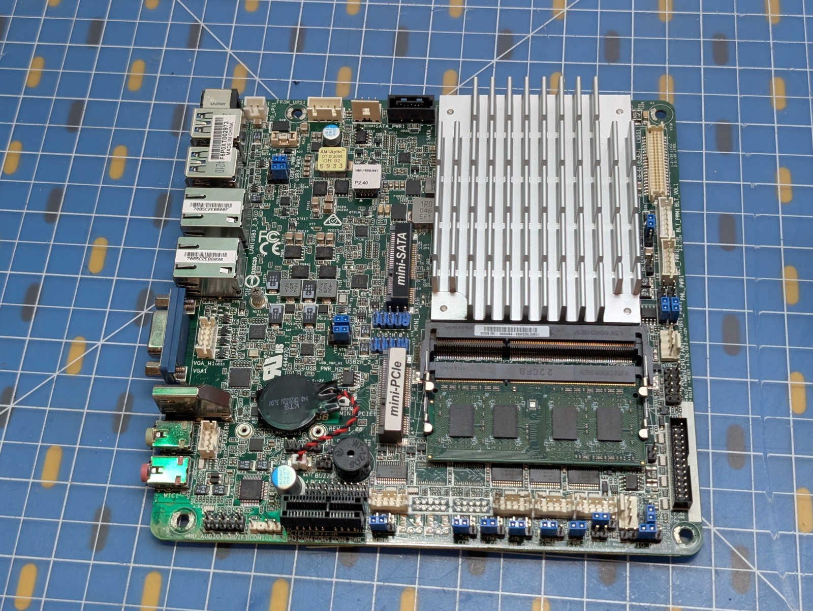 ASRock IMB-155B Industrial Fanless Motherboard - Celeron N3160 4G DDR3L *NO SSD*