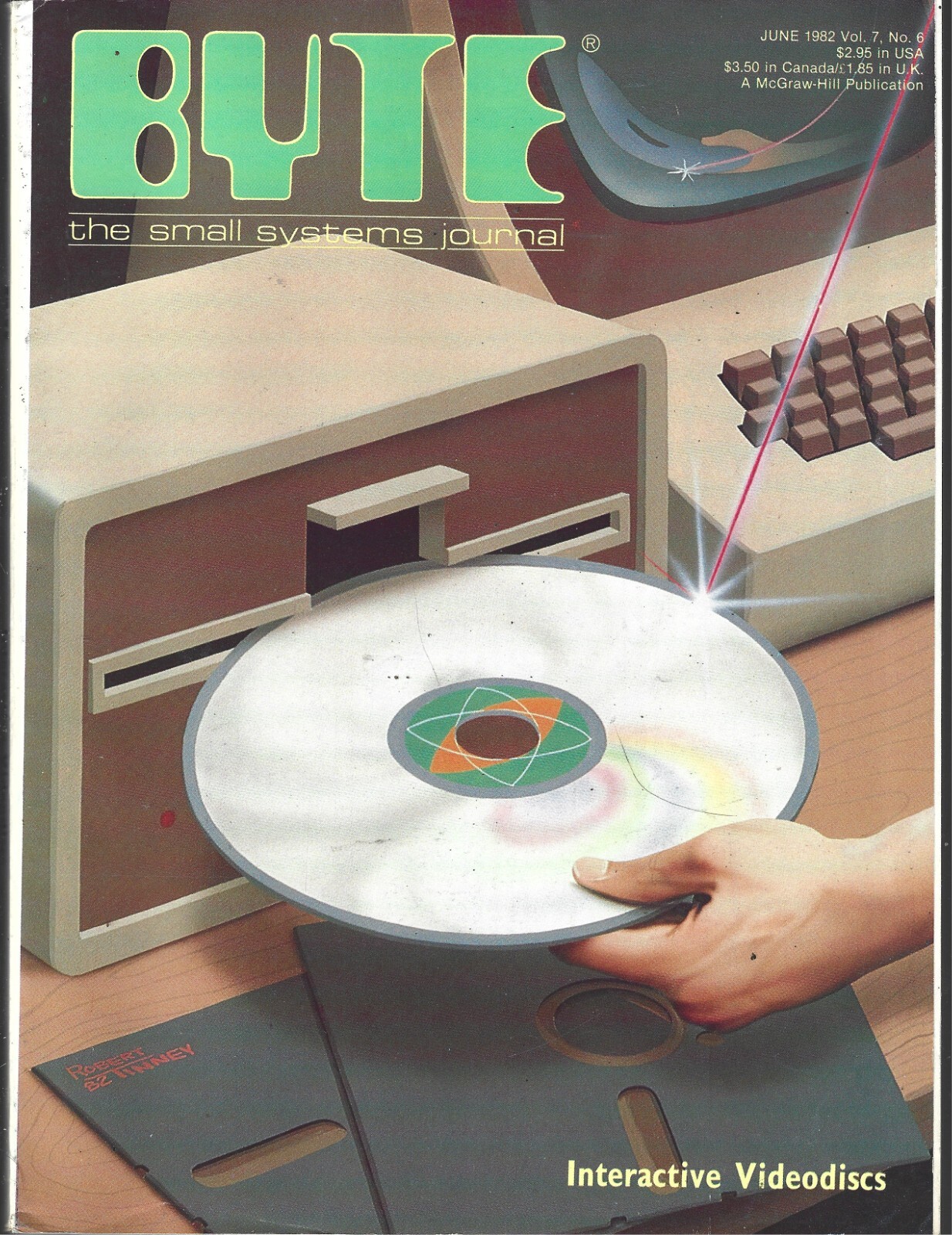 BYTE THE SMALL SYSTEMS JOURNAL MAGAZINE JUNE 1982 VOL. 7 NO. 6 (FN/VF)