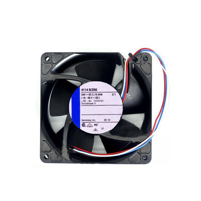 New Cooling Fan For 4114N/2H6 120x120x38mm 24V 2.7A 65W