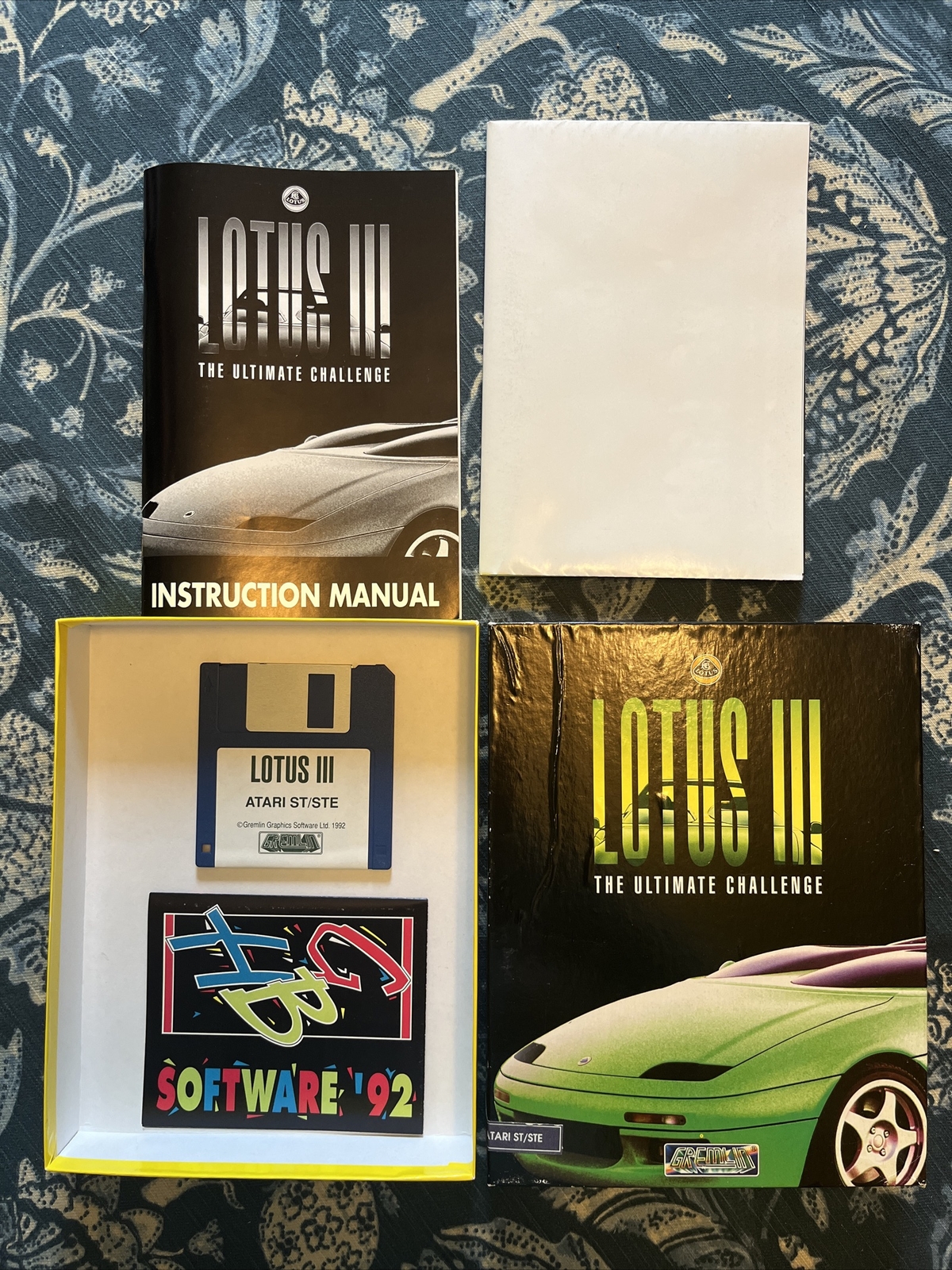 Lotus 3 III The Ultimate Challenge - Atari ST - Gremlin - Big Box Complete CIB
