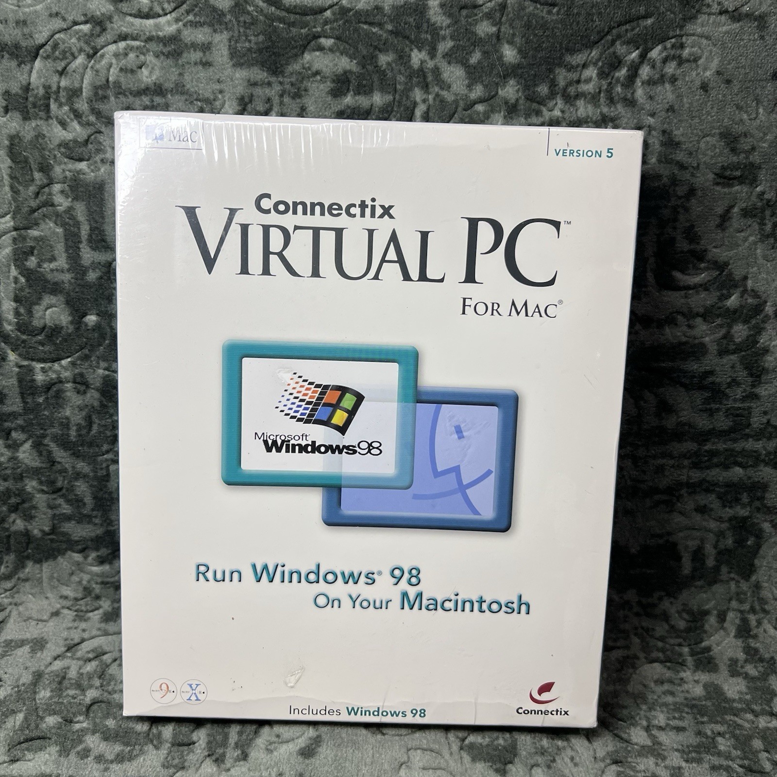 Connectix Virtual PC  Runs Windows 98 On Macintosh. Sealed 