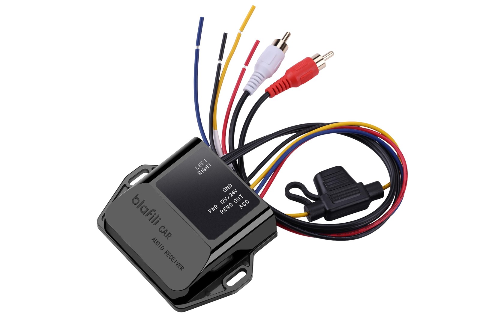CAR Bluetooth Receiver with RCA Output for Car, Truck & Marine