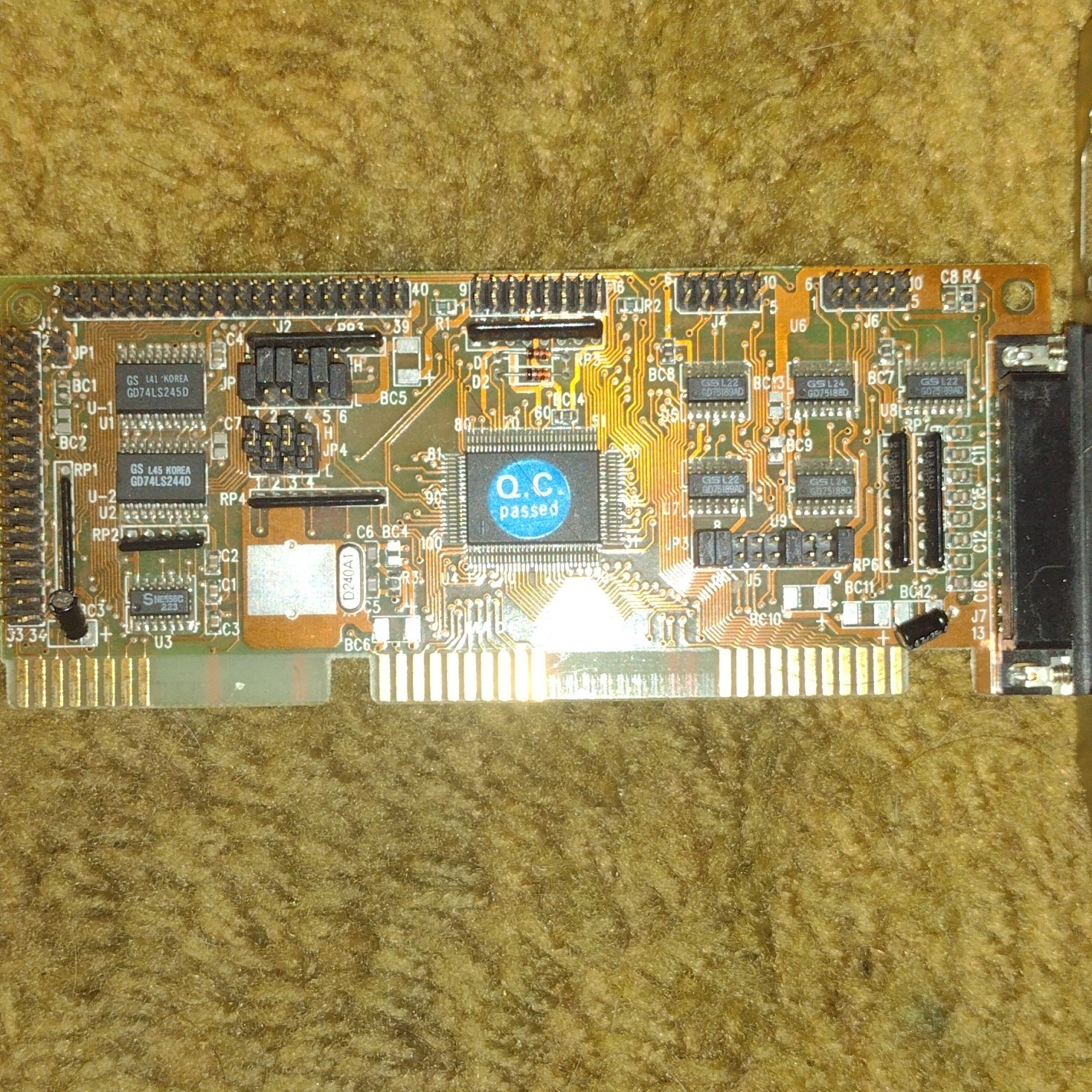 ISA Port Parallel (DB-25) Expansion Card 1-Port DB-25F S061198