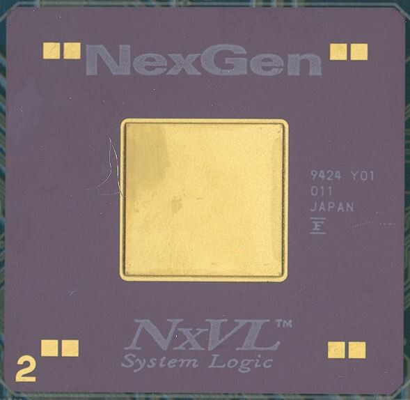 Lot 1 Vintage IBM NexGen 2 NxVL System Logic  CPU/Processor Gold Pins Socket 463